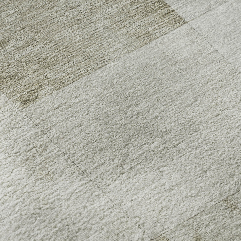 Premium Machine Washable Alijah AMF1255 Geometric Rug, Rectangle 8' x 10'