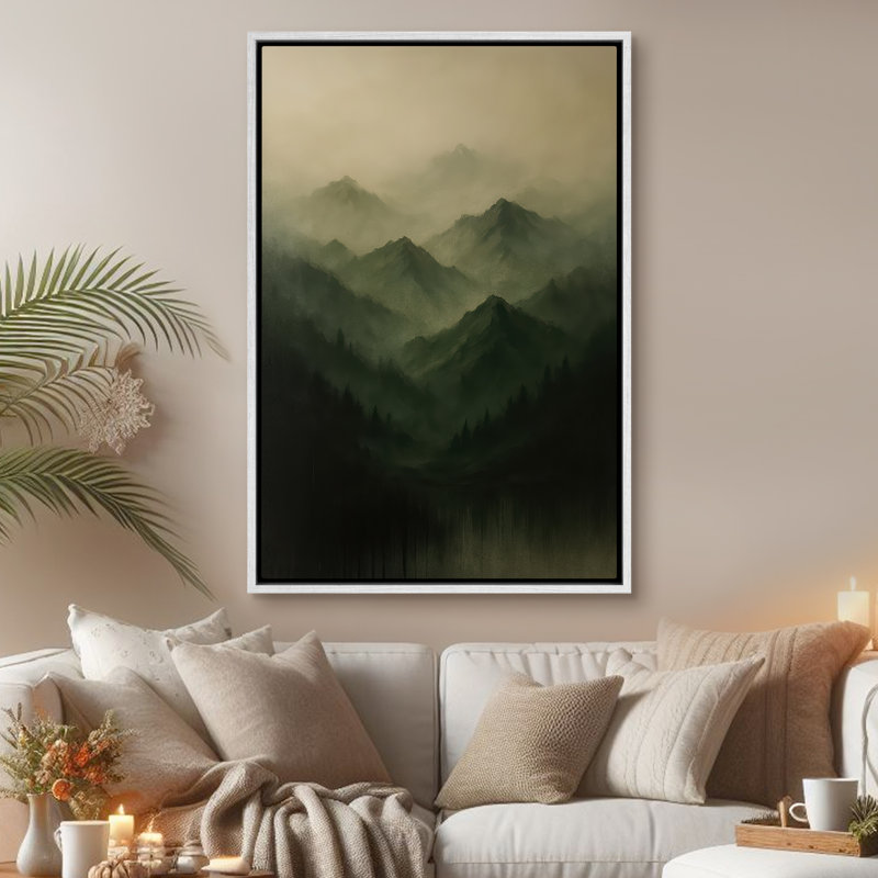 Art mural rétro encadré Fine Art Antique Classic pour chambre à coucher - 24 po x 36 po, H 36 po x l 24 po, Blanc