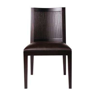 Jamauri 19'' H Upholstered Mahogany Side Chair