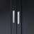 Tall And Wide Storage Cabinet With Doors For Bathroom/Office, Three Drawers-1875788564
