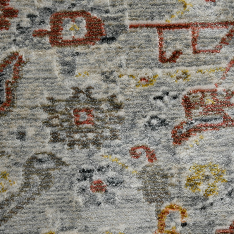 Kolby Traditional Bordered Premium Polyester Performance Area Rug, Rectangle 2' x 3'3"