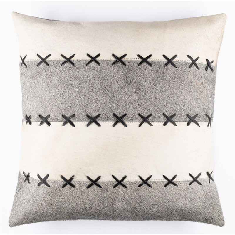 Coussin décoratif, H 18 po x l 18 po, Carré