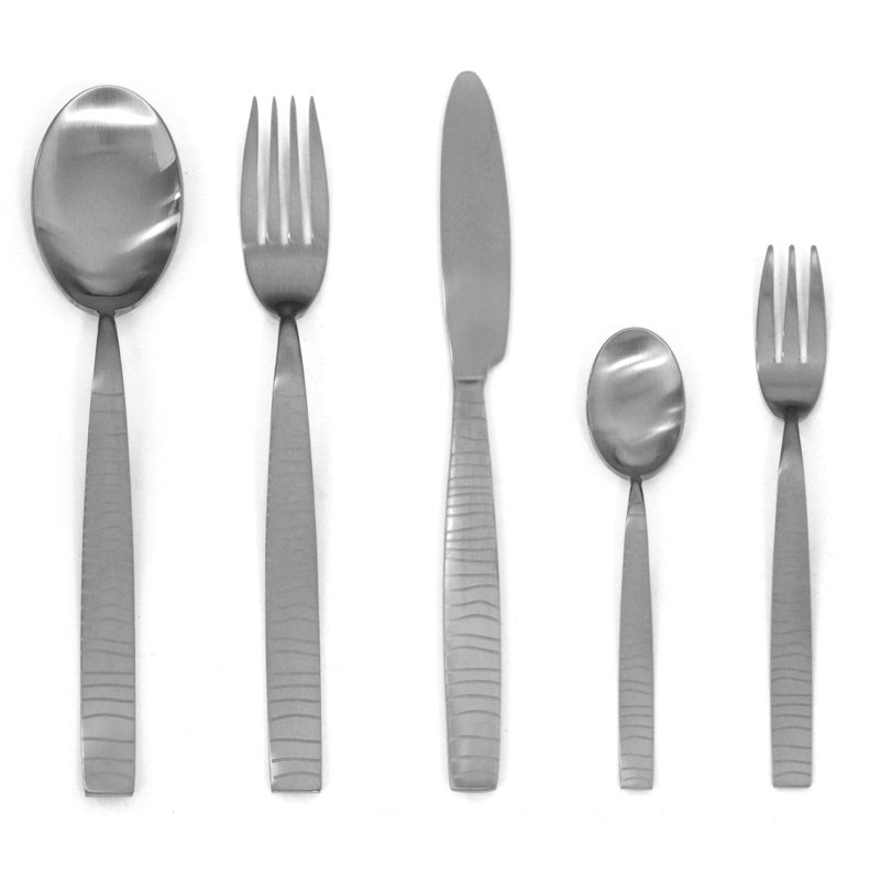 Tigre 30 - Piece Stainless Steel Flatware Set - Service for 6, Ice
