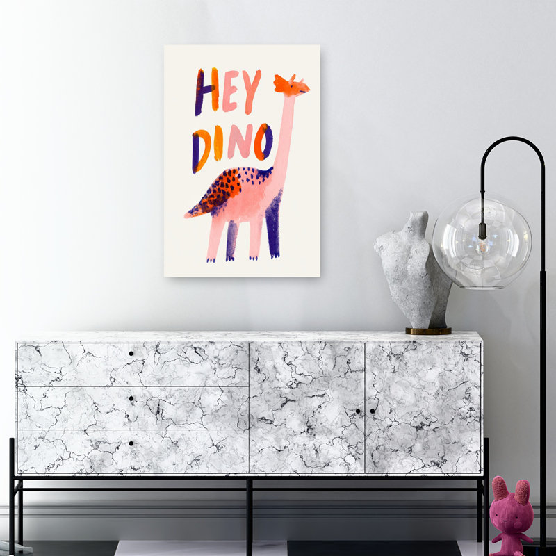 Illustration de Hey Dino, 36" H x 24" W
