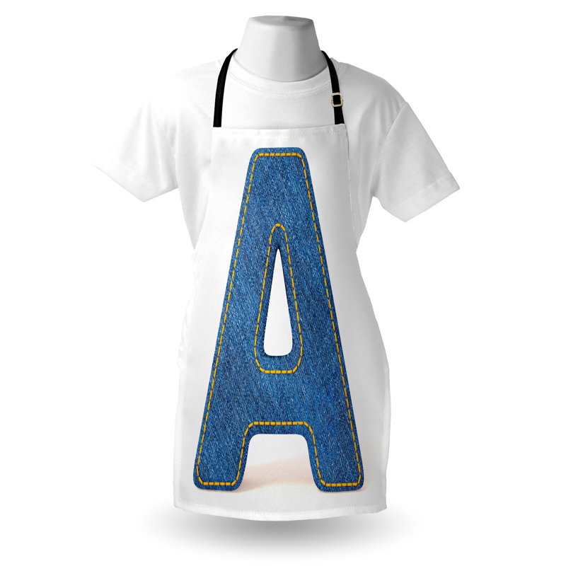 No Pattern Bib Apron, A