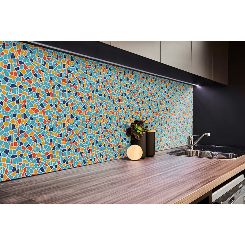 Sticker Wall Tiles Tile Peel and Stick Wall Stickers Self Adhesive Vinyl Splashback 39,37x19,68 Inch