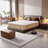 12 Inch King Hybrid Mattress with Individually Encased Springs & Gel Memory Foam - Medium-Firm, Fiberglass-Free, CertiPUR-US Certified, Mattress in a Box-395852469-394314186