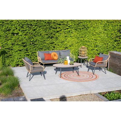 Nivelles 5 - Person Seating Group with Cushions