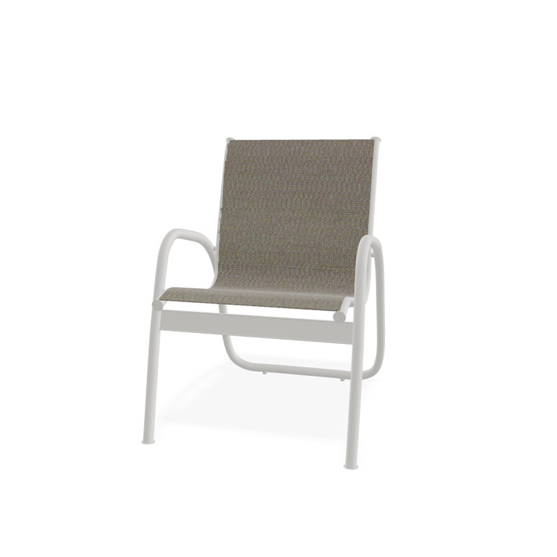 Fauteuil de patio Gardenella, Neige texturée, Kasler