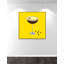 Espresso Martini Buttercup - reproduction carrée jaune par Straker-812687078-812687059