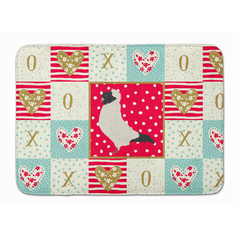 Regnhild Patchwork Memory Foam Non-Skid Kitchen Mat