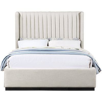 Chamblis Linen Upholstered Bed