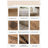 Rustic Glass-Door Narrow Cabinet, Three Drawers