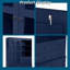 Très grand buffet autoportant de 75 po avec huche - rangement maximisé, 4 tiroirs et portes en verre-2007348532