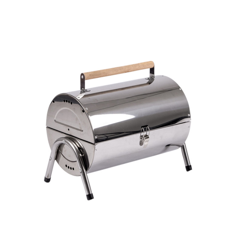 Tamala Barrel 1-Burner Charcoal BBQ
