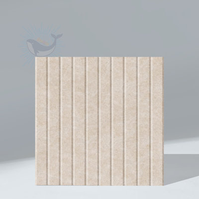 Paquet de 6 panneaux muraux acoustique chameau, panneaux insonorisants et magnétiques 11,8 po x 11,8 po x 0,4 po pour murs et plafonds Magicubetic