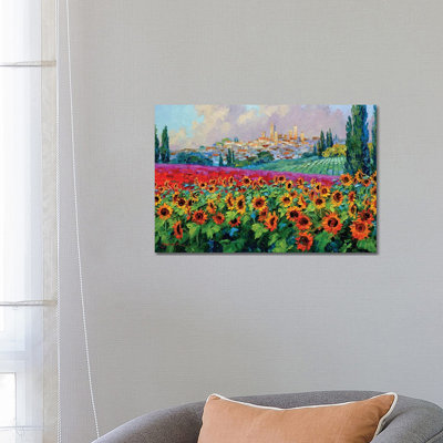 Dancing In The Wind by Mikki Senkarik - Wrapped Canvas Gallery-Wrapped Canvas Giclée