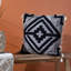 Kalai Geometric Square Throw Pillow Cover