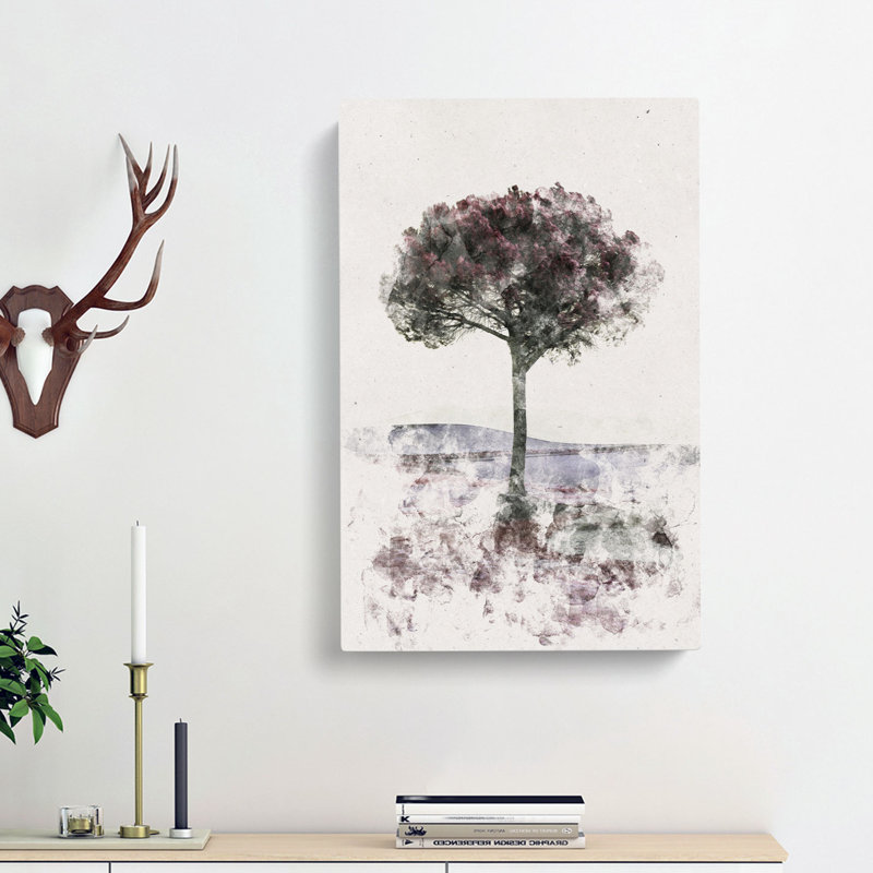 Tree In Tuscany Italy - Wrapped Canvas, 50cm H x 35cm W x 3cm D