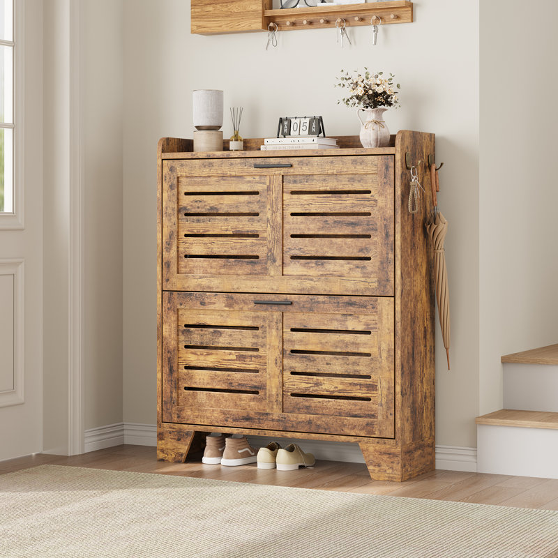 12 Pair Shoe Storage Cabinet