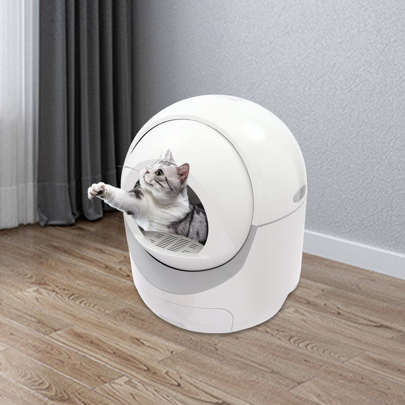 Gailen Polypropylene Enclosed Self-Cleaning Litter Box