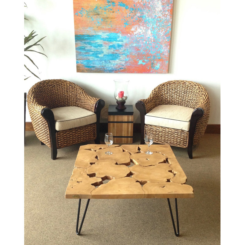 Bouchette Solid Wood End Table
