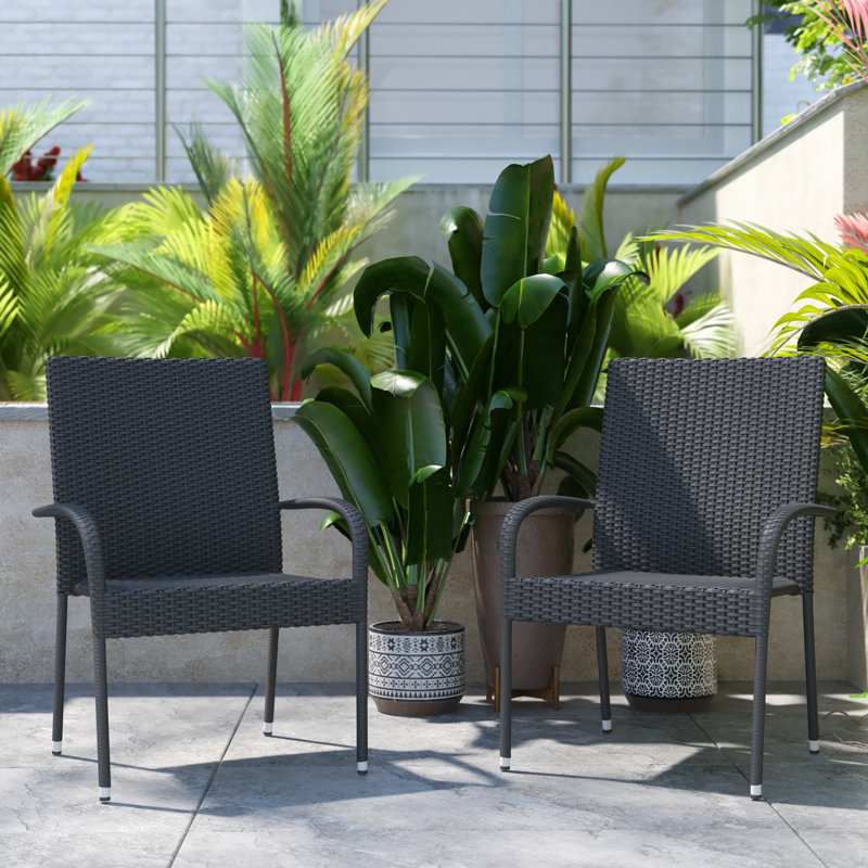Fauteuils de salle à manger Emmoni, Gris