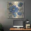 Printemps dentelle florale IV bleu foncé par Silvia Vassileva-1459517046