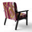 Fauteuil d'appoint rembourré Glam Mettalic II-724267076