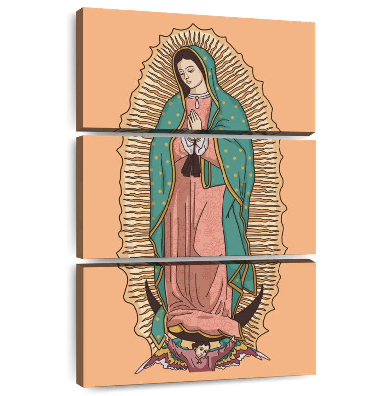 Adella Notre-Dame de Guadalupe, H 50 po x l 32 po
