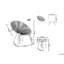 Broseley 2 Seater Bistro Set-1411070802