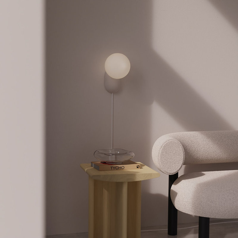 Cantilever Wall Light, Stone