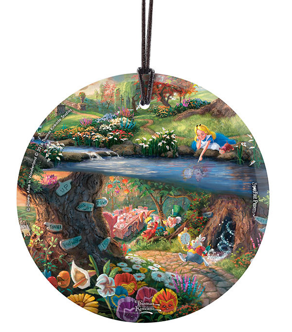 Disney (Alice in Wonderland) Hanging Glass Print