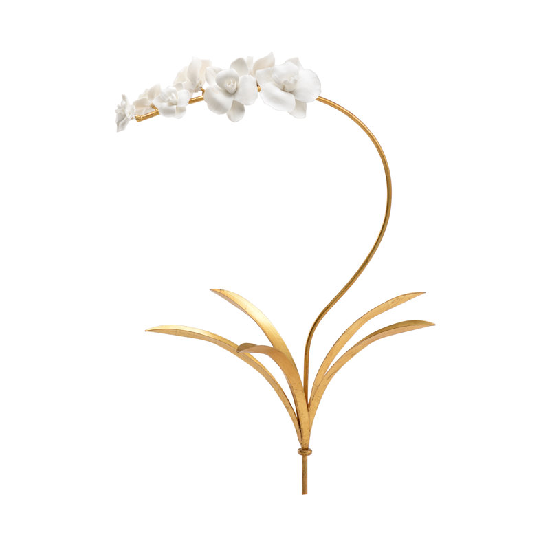 Tige d'orchidée tulipe, H 23,5 po x l 12,75 po x P 12 po