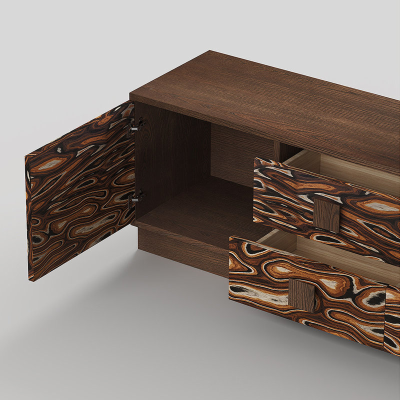Modern Minimalist Style TV Stand