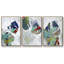 «Monstera IV», ensemble de 3 reproductions sur toiles-97708599-97708602
