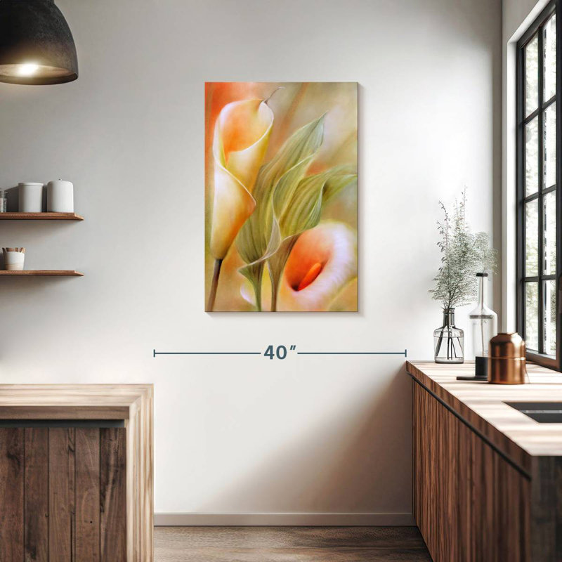 Harnek Calla, 36" H x 24" W
