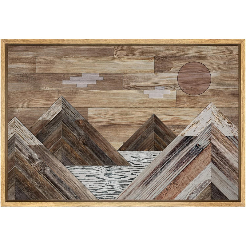Océan Western Decor, Naturel, H 16 po x l 24 po x P 1,5 po