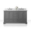 Ensemble de meuble-lavabo double 60 "avec miroir Audrey-1218707646-1218707647-1218707643