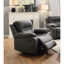 Fauteuil inclinable bleu ardoise avec housse respirante