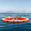 Plateforme gonflable de quai flottant avec quai flottant-112966294