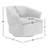 Morgana Upholstered Swivel Barrel Chair-96025802