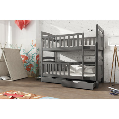 Truman Storage Bunk Bed with Mattress