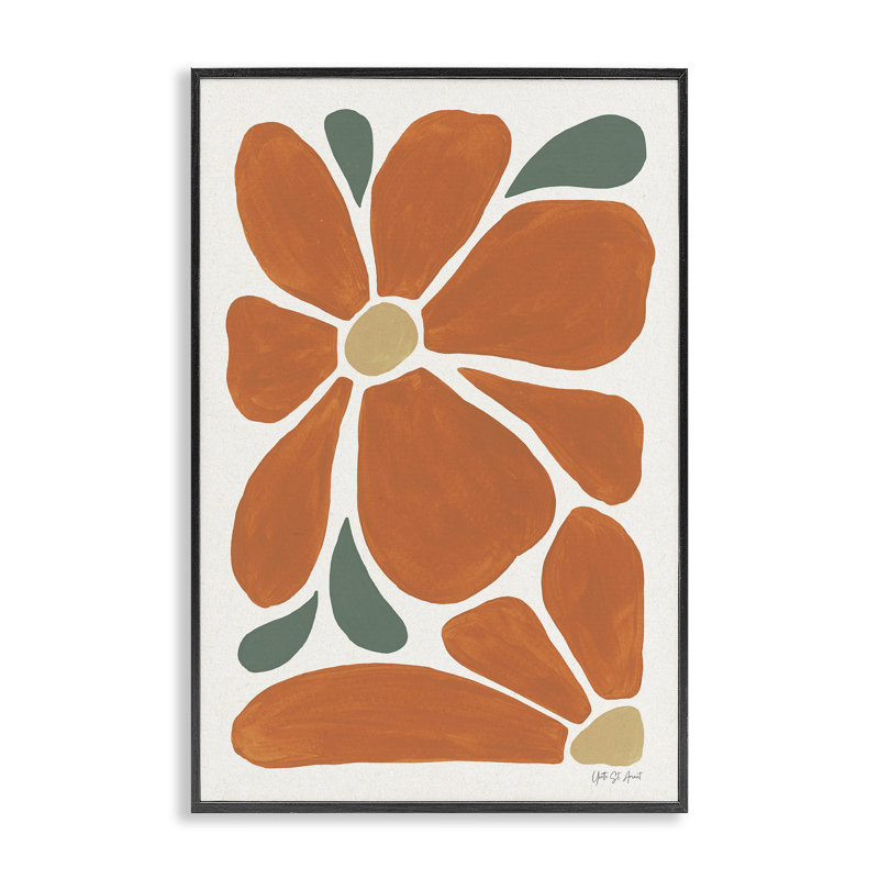 «Gimlee Art» encadrée par Minimal Mod, H 18 po x l 12 po, Giclée encadrée noir minuit