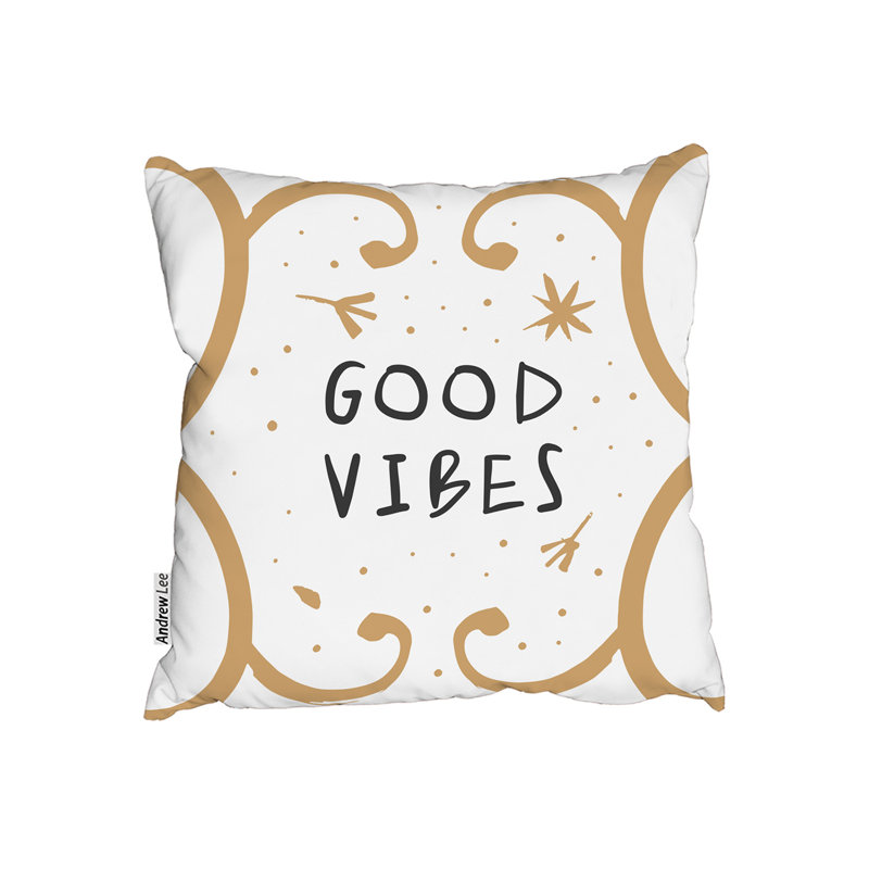 Good Vibes Cushion Cover, 45cm x 45cm