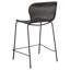 Chaise de comptoir en faux métal Mckinley (ensemble de 2)