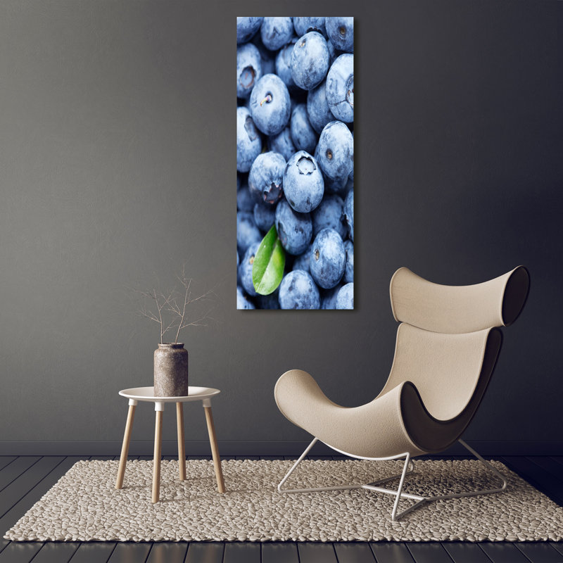 Blueberries - Wrapped Canvas Print