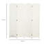 Paravent, paravent pliable 4 panneaux