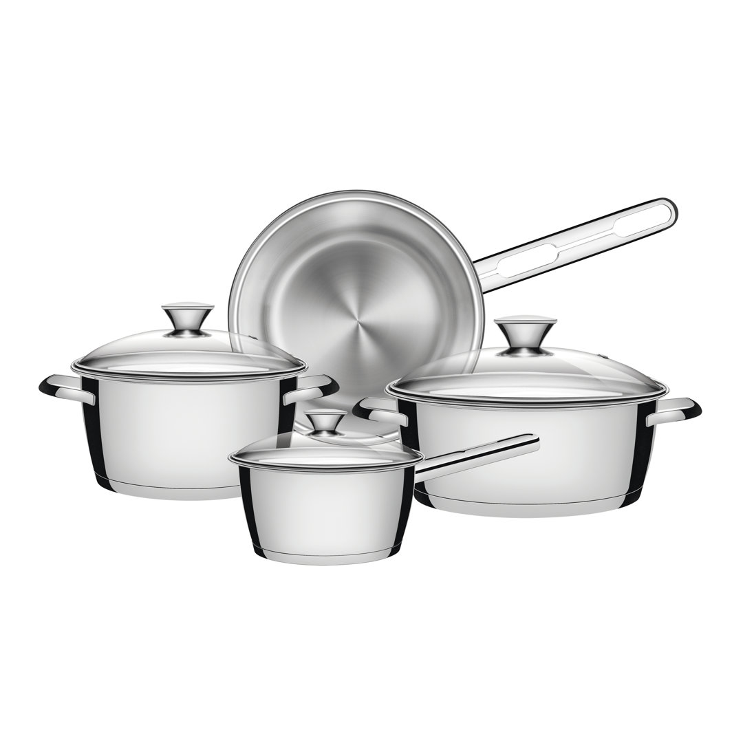 7 - Piece Stainless Steel Cookware Set