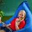 Bazaar Bag Water-Resistant XL Floor Cushion Bean Bag-34474951